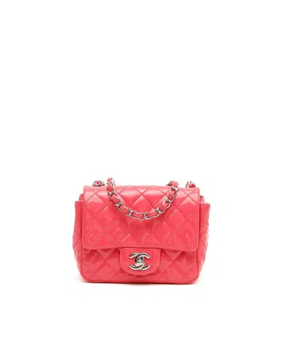 Chanel Classic Mini Rectangular Single Flap Bag In Pink