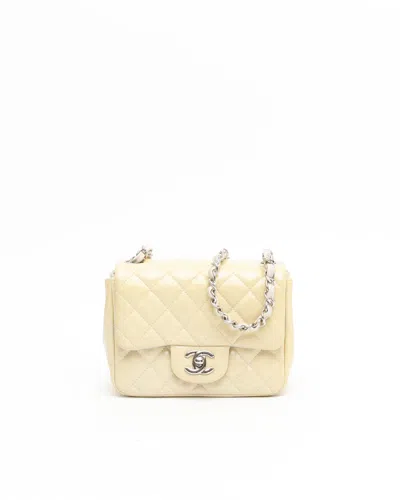 Pre-owned Chanel Classic Mini Square Single Flap Bag