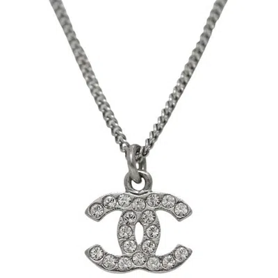 Pre-owned Chanel Clear Metal Necklace () In Multi