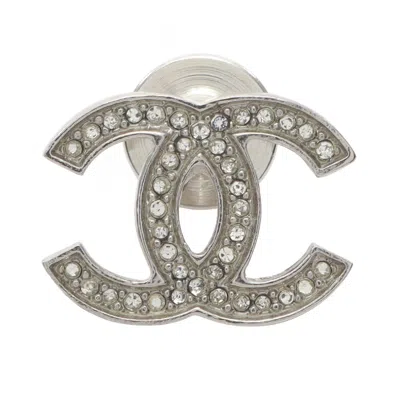 Pre-owned Chanel Clear Stainless Steel Brooch () In Multi