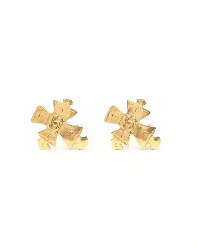 Chanel Clip-on Earrings In Gold