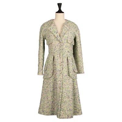 Pre-owned Chanel Coat By  Studios Spring-summer 2023 In Sand