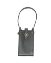 Chanel Coco Button Mini Case In Black