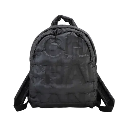 Pre-owned Chanel Coco Cocoon Grey Synthetic Backpack Bag ()
