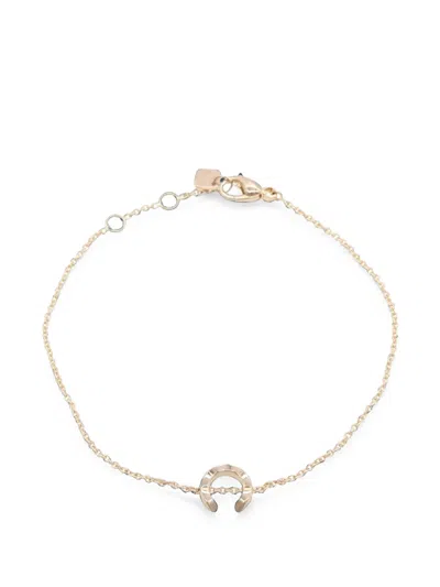 Pre-owned Chanel Coco Crush Charm Bracelet In Gold