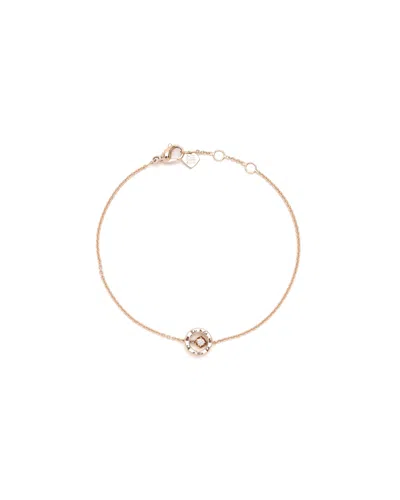 Pre-owned Chanel Coco Crush Diamond Bracelet In Gold