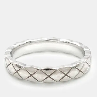 Pre-owned Chanel Coco Crush Ring (mini) Eu 47 In Multi