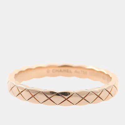 Pre-owned Chanel Coco Crush Ring (mini) In Multicolor