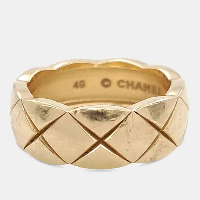 Pre-owned Chanel Coco Crush Ring (small) In Multicolor
