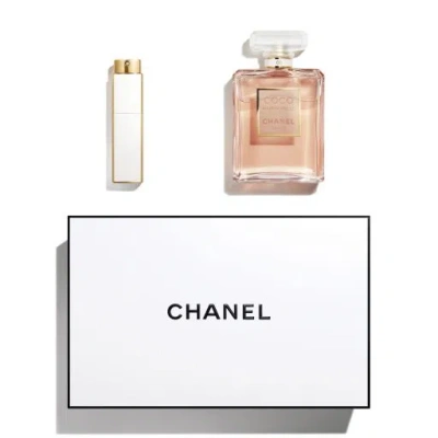 Chanel Coco Mademoiselle Set 3.4 Fl. Oz. Eau De Parfum Twist And Spray Set