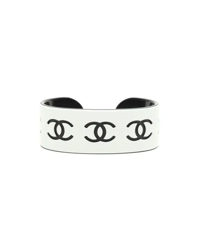 Pre-owned Chanel Coco Mark Bangle Bracelet In Multi