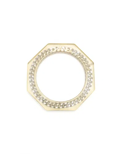 Chanel Coco Mark Bangle In Multicolour
