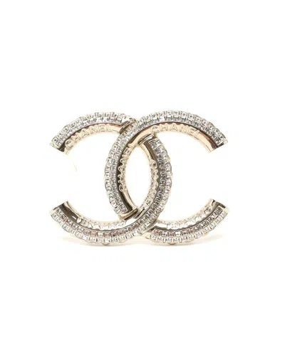 Chanel Coco Mark Brooch In Gold