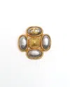 Chanel Coco Mark Brooch In Multi