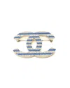Chanel Coco Mark Brooch In Multi