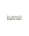 Chanel Coco Mark Brooch In Silver