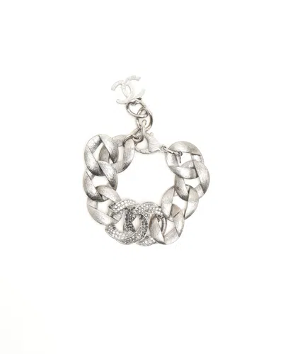 Pre-owned Chanel Coco Mark Chain Bracelet