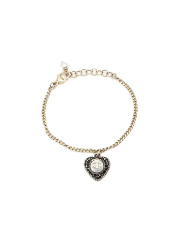 Pre-owned Chanel Coco Mark Charm Bracelet In Multi