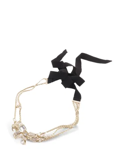 Pre-owned Chanel Coco Mark Choker In Gold