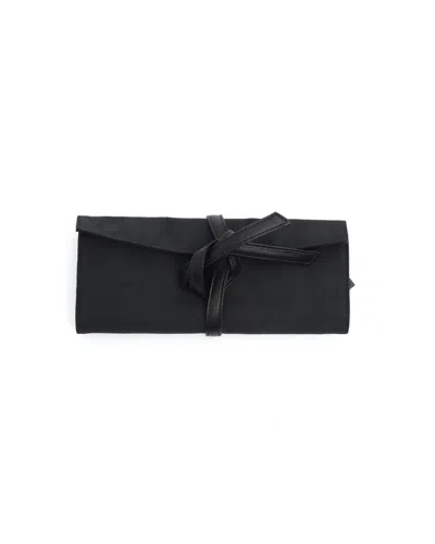 Pre-owned Chanel Coco Mark Jewelry Case In Black
