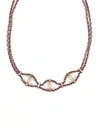 Chanel Coco Mark Necklace In Multi