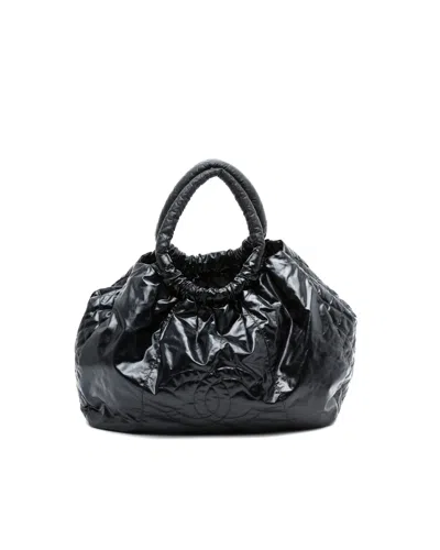 Pre-owned Chanel Coco Mark Vinyl Tote Bag