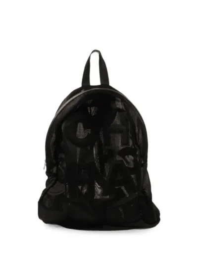 Pre-owned Chanel Coco Neige Cc Backpack In Black