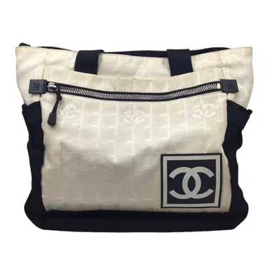 Pre-owned Chanel Cocon Neige Beige Canvas Backpack Bag ()