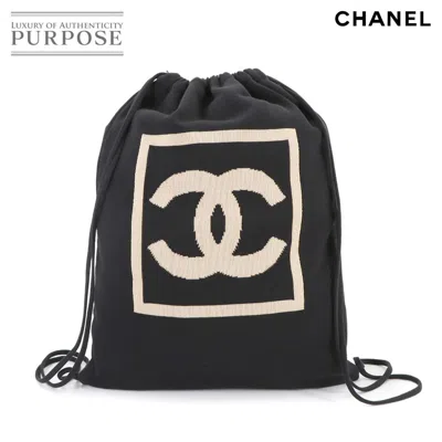 Pre-owned Chanel Cotton Backpack () In Multi