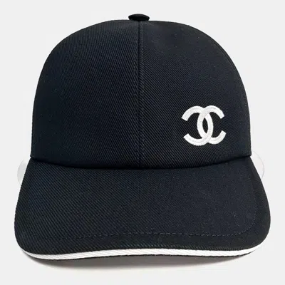 Pre-owned Chanel Cotton Black Cap