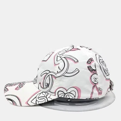 Pre-owned Chanel Cotton Cap In Pink
