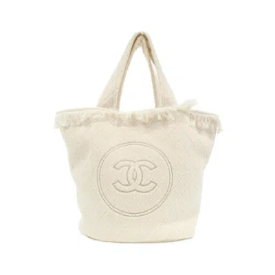 Pre-owned Chanel Cotton Handbag () In Multi