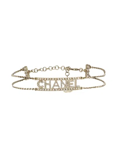 Pre-owned Chanel Crystal-embellished Necklace