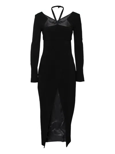 Pre-owned Chanel Cut-out Midi Dress