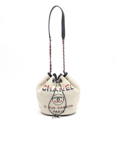 Pre-owned Chanel Deauville Bucket Bag