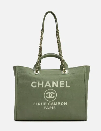 Pre-owned Chanel Deauville Tote