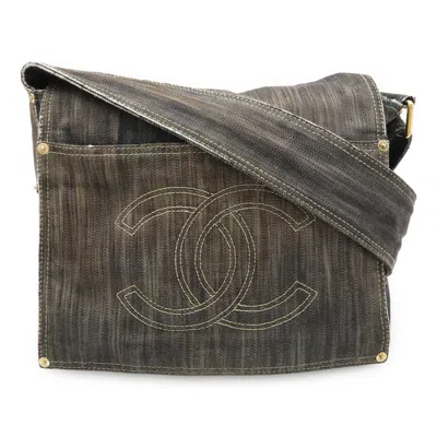 Pre-owned Chanel Denim Denim Shoulder Bag ()