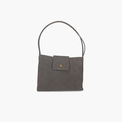 Pre-owned Chanel Denim Double Handbag