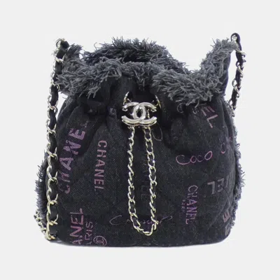 Pre-owned Chanel Denim Shoulder Bag