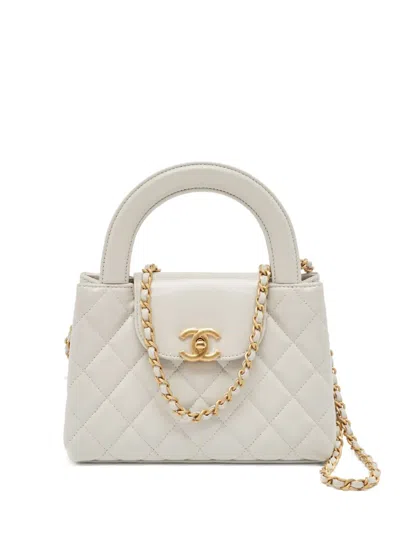 Pre-owned Chanel Diamond-quilted Leather Tote Bag