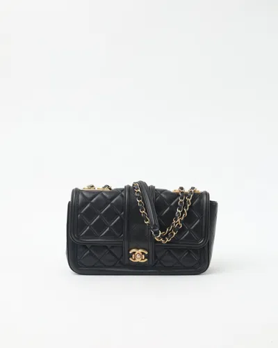 Pre-owned Chanel Elegant Cc Medium Single Flap Bag