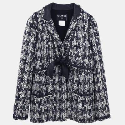 Pre-owned Chanel Ensemble Jacket Vest Black #40