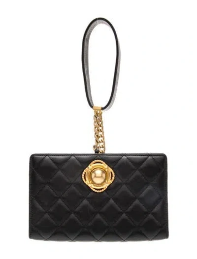 Pre-owned Chanel Evening By The Sea Clutch In Black