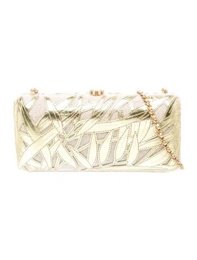 Pre-owned Chanel Evening In Greece Clutch In Neutral