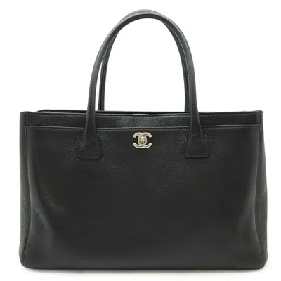 Pre-owned Chanel Executive Line Tote Bag Black