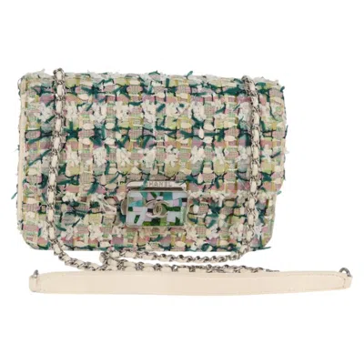 Pre-owned Chanel Flap Bag Multicolour Tweed Shoulder Bag ()