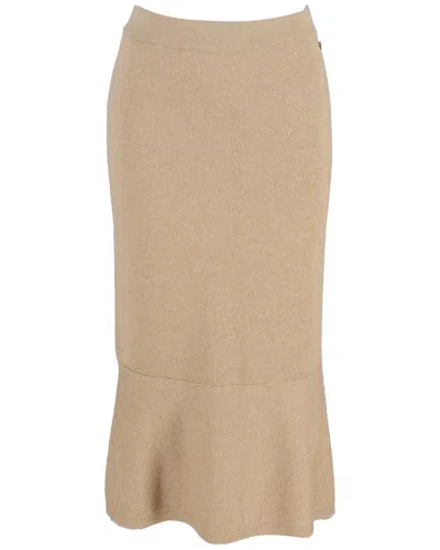 Chanel Flared Midi Skirt In Multi
