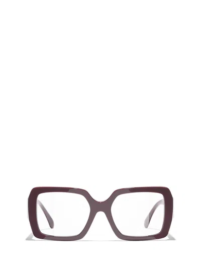Chanel Full Frame Plain Mirror In Brown