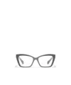 Chanel Full Frame Plain Mirror In Gray