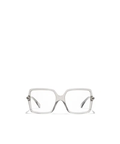 Chanel Full Frame Plain Mirror In Metallic